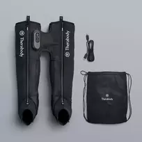 jetboots - Kompresinis masažuoklis Therabody JetBoots Prime M, juoda - 7 nuotrauka