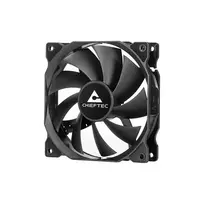 kompiuterio ventiliatorius - Chieftec ZF-1225PWM 120mm Case Fan Black - 2 nuotrauka