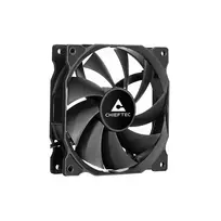 kompiuterio ventiliatorius - Chieftec ZF-1225PWM 120mm Case Fan Black - 3 nuotrauka