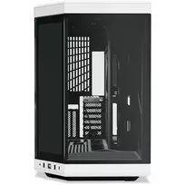 hyte y70 black - Hyte Y70 Touch Infinite Midi Tower Juoda/Balta (Black/White) - 3 nuotrauka