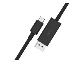 displayport 2.1 kabelis - Belkin USB-C auf DisplayPort Kabelis 1,4m juodas AVC014bt2MBK - 2 nuotrauka