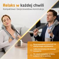 kaklo masazuoklis - Medisana NM 900 Kaklo masažuoklis, Pilkas (Grey) - 6 nuotrauka