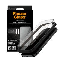 iphone 16 pro ekranas - PanzerGlass PG98539 PanzerGlass ® Ceramic II Screen Protector iPhone 17 | iPhone 16 Pro | Ultra-Wide Fit w. EasyAligner - 2 nuotrauka