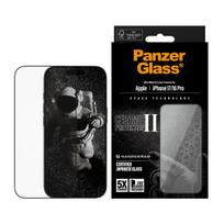 iphone 16 pro ekranas - PanzerGlass PG98539 PanzerGlass ® Ceramic II Screen Protector iPhone 17 | iPhone 16 Pro | Ultra-Wide Fit w. EasyAligner - 5 nuotrauka