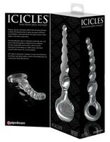 stikliniai zaisliukai - ICICLES Nr. 67 Stiklo žaislas - 3 nuotrauka