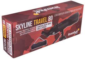 kuprine 80 - Teleskopas Levenhuk Skyline Travel 80 80/400 >160x su maišu - 8 nuotrauka