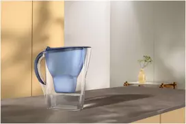 vandens filtro kasete - Vandens filtravimo indas Brita Marella XL, 3.5 l, mėlyna (Blue) + 4 kasetės Maxtra Pro Pure Performance - 2 nuotrauka