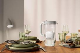 brita filtras - Vandens filtravimo ąsotis BRITA Glass+1 Maxtra Pro PP, pilkas (Grey) - 3 nuotrauka