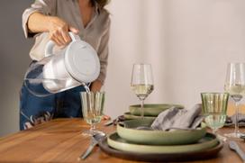 brita filtras - Vandens filtravimo ąsotis BRITA Glass+1 Maxtra Pro PP, pilkas (Grey) - 4 nuotrauka