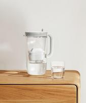 brita filtras - Vandens filtravimo ąsotis BRITA Glass+1 Maxtra Pro PP, pilkas (Grey) - 9 nuotrauka