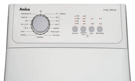 skalbimo masinos 7kg - Amica AGA3T712ANI - 2 nuotrauka
