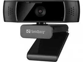webcam 1080p hd - Sandberg 134-38 USB Webcam Autofocus DualMic Juodas (Black) - 7 nuotrauka