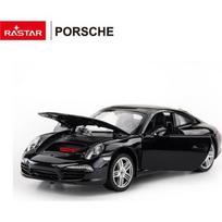 zaislai automobiliai - Rastar RC automobilis Porsche 911, Juodas (Black) 1:24 - 3 nuotrauka