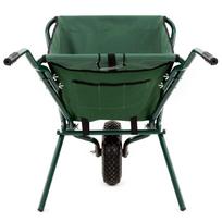 karutis - Springos Sulankstomas sodo karutis GA0258, 50 l, Žalias (Green) - 6 nuotrauka