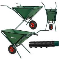 karutis - Springos Sulankstomas sodo karutis GA0258, 50 l, Žalias (Green) - 8 nuotrauka