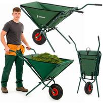 karutis - Springos Sulankstomas sodo karutis GA0258, 50 l, Žalias (Green) - 10 nuotrauka