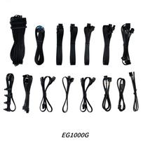 maitinimo blokas 80 plus gold - Lian Li EDGE GOLD 1000 1000W 80 PLUS Gold Juodas (Black) - 6 nuotrauka
