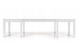 stalas baltas isskleidziamas - Valgomojo stalas Halmar Seweryn White, 1600x900x760 mm - 4 nuotrauka