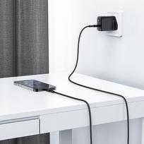 usb c pakrovejas - Acefast C4-01 C Black - 5 nuotrauka