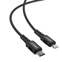 usb c pakrovejas - Acefast C4-01 C Black - 8 nuotrauka