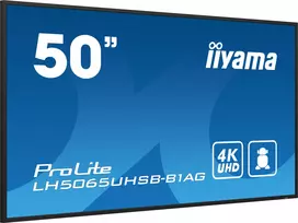 uhd 4k monitorius - Iiyama ProLite LH5065UHSB-B1AG 50", 4K, juodas (Black) - 2 nuotrauka