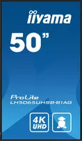 uhd 4k monitorius - Iiyama ProLite LH5065UHSB-B1AG 50", 4K, juodas (Black) - 4 nuotrauka