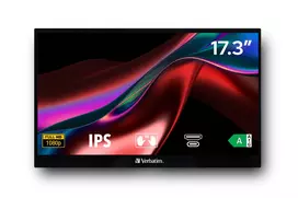 monitorius fullhd - Verbatim PMT-17 Portable Touchscreen Monitor - 8 nuotrauka