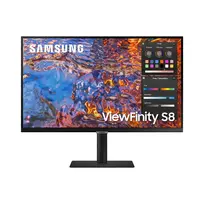 4k monitorius - Samsung ViewFinity S8 LS32B800PXPXEN 32", IPS, 4K, 60Hz, Juodas (Black) - 2 nuotrauka