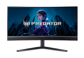 curved monitorius - Acer Predator X34 V3 (X34V3bmiiphuzx) 34", UWQHD, juodas (black) - 12 nuotrauka
