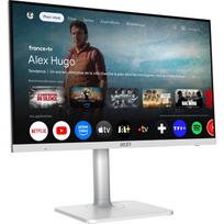 msi monitorius 27 - MSI Modern MD272UPSW 27", 4K UHD, 60Hz, balta (White) - 4 nuotrauka