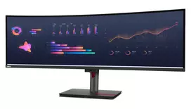 monitorius 4k 36 - Lenovo ThinkVision P49w-30 (49")  - 4 nuotrauka