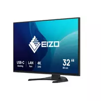 4k monitorius - EIZO FlexScan EV3240X-BK 31.5", 4K, Juodas (Black) - 3 nuotrauka