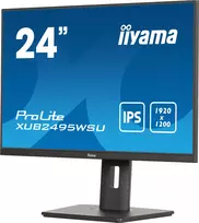 75hz monitorius - Iiyama ProLite XUB2495WSU-B7 24", IPS, 1920x1200, Juodas (Black) - 6 nuotrauka