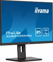 75hz monitorius - Iiyama ProLite XUB2495WSU-B7 24", IPS, 1920x1200, Juodas (Black) - 7 nuotrauka