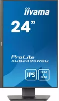 75hz monitorius - Iiyama ProLite XUB2495WSU-B7 24", IPS, 1920x1200, Juodas (Black) - 8 nuotrauka