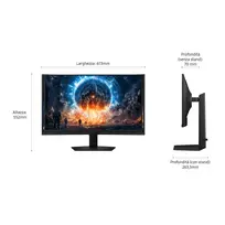 qhd monitorius - Samsung Odyssey G6 G60F LS27FG602EUXEN 27", QHD, 350Hz, Juodas (Black) - 6 nuotrauka