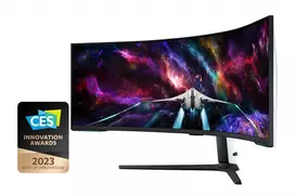 curved monitorius - Samsung Odyssey S57CG952NU  (57") - 2 nuotrauka