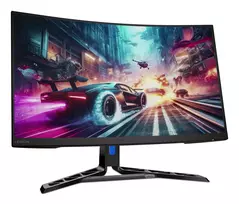 lenktas monitorius - Lenovo Legion R32qc-30 31.5", QHD, VA, 180Hz, lenktas, juodas (Black) - 6 nuotrauka