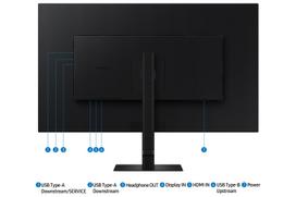 4k monitorius - Samsung ViewFinity S8 S80D LS37D800EAUXEN - 4 nuotrauka
