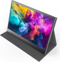 nesiojamas monitorius - Denver PMO-15604 Nešiojamasis monitorius Juodas (Black) 15.6" FHD, LED - 3 nuotrauka