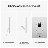 monitorius apple 27 - Apple Studio Display MFEX4FD/A 27", Standartinis stiklas, neigiamas stovas (Tilt Adjustable Stand) - 6 nuotrauka