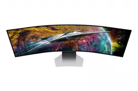 curved monitorius - Samsung Odyssey G9 (G95SC) 49 OLED - 2 nuotrauka