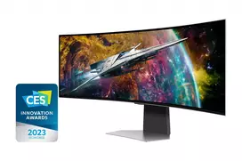 curved monitorius - Samsung Odyssey G9 (G95SC) 49 OLED - 5 nuotrauka