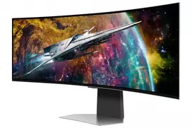 curved monitorius - Samsung Odyssey G9 (G95SC) 49 OLED - 7 nuotrauka
