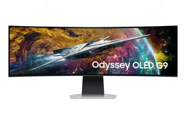 curved monitorius - Samsung Odyssey G9 (G95SC) 49 OLED - 8 nuotrauka