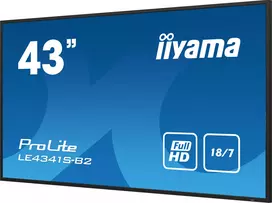 18 monitor - iiyama ProLite LE4341S-B2 42.5", IPS, Full HD, Juodas (Black) - 7 nuotrauka
