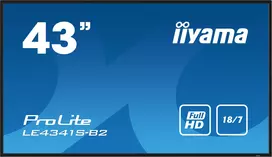 18 monitor - iiyama ProLite LE4341S-B2 42.5", IPS, Full HD, Juodas (Black) - 9 nuotrauka