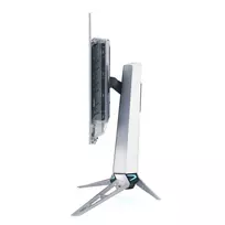 qhd monitorius - ASUS ROG Swift OLED PG27AQWP-W 26.5", OLED, 540Hz, Sidabras (Silver) - 4 nuotrauka