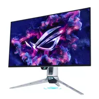 qhd monitorius - ASUS ROG Swift OLED PG27AQWP-W 26.5", OLED, 540Hz, Sidabras (Silver) - 5 nuotrauka