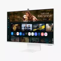 4k monitorius - Samsung M80F LS32FM801UUXEN 32", 4K, Baltas (White) - 7 nuotrauka